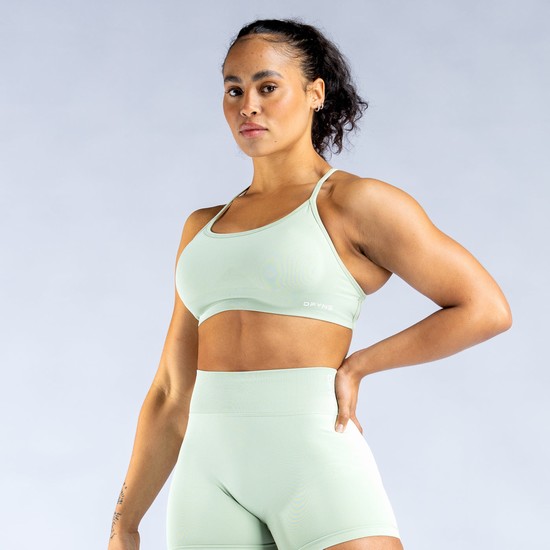 Dámské Sportovní Podprsenky Dfyne Dynamic Backless Zelene | ALBIEDX-18